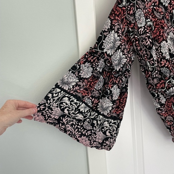 Lovestitch Floral Boho Top S - Picture 7 of 8